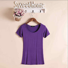 Afbeelding in Gallery-weergave laden, Basic T-shirt met korte mouwen
