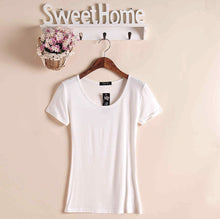Afbeelding in Gallery-weergave laden, Basic T-shirt met korte mouwen

