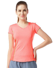 Afbeelding in Gallery-weergave laden, Neon sporttop met V-hals
